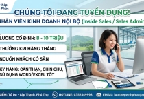 NHÂN VIÊN KINH DOANH NỘI BỘ (SALES ADMIN)
