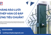 Hàng Rào Lưới Thép Hàn Có Đáp Ứng Tiêu Chuẩn?