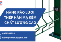 Hàng Rào Lưới Thép Hàn Dùng Cho Nhà Máy
