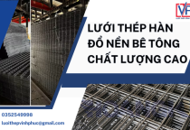 Lưới Thép Hàn Đổ Nền Bê Tông Chất Lượng Cao