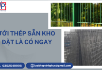 Lưới Thép Sẵn Kho – Đặt Là Có Ngay