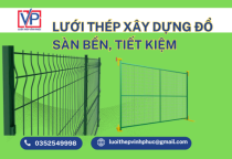 Lưới Thép Xây Dựng Đổ Sàn Bền, Tiết Kiệm