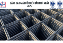 Bảng báo giá lưới thép hàn mới nhất 2026