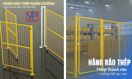 Hàng rào lưới thép tại Hà Nội 