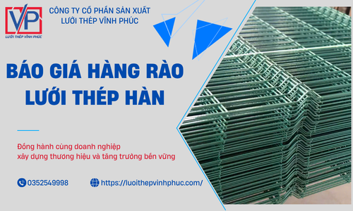 Bảng Báo Giá Hàng Rào Lưới Thép Hàn Mới Nhất 2026 – Giá Tận Xưởng