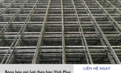 Bảng báo giá lưới thép hàn Vĩnh Phúc D3, D4, D5, D6, D8, D10