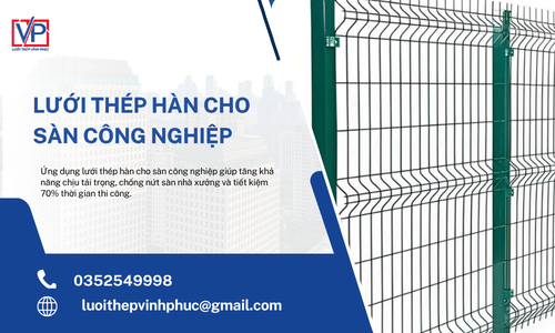 Lưới Thép Hàn Cho Sàn Công Nghiệp