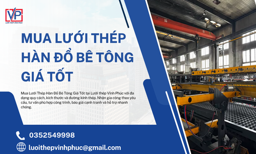 Mua Lưới Thép Hàn Đổ Bê Tông Giá Tốt