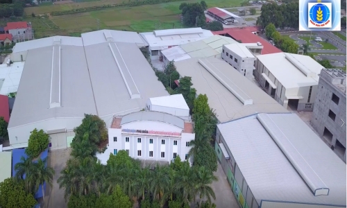 Lưới thép hàng  rào tại Công ty TNHH sản xuất và thương mại phân bón Phú Điền - Vĩnh Phúc