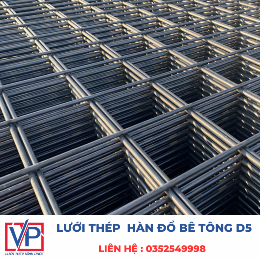 LƯỚI THÉP HÀN ĐỔ BÊ TÔNG D5