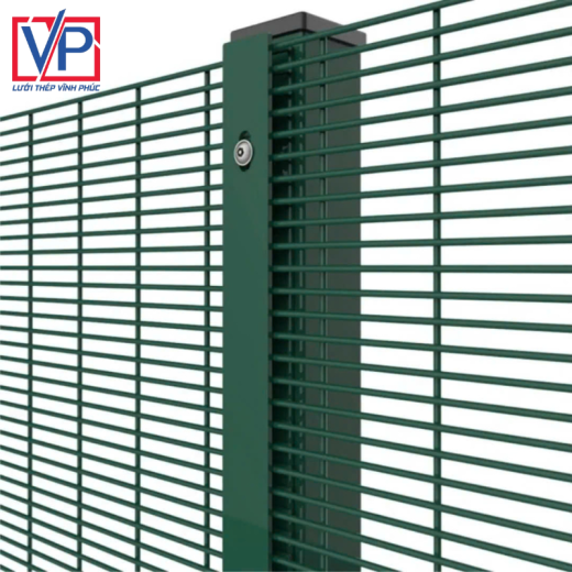 Hàng rào lưới thép hàn phẳng (Thiết kế basic)