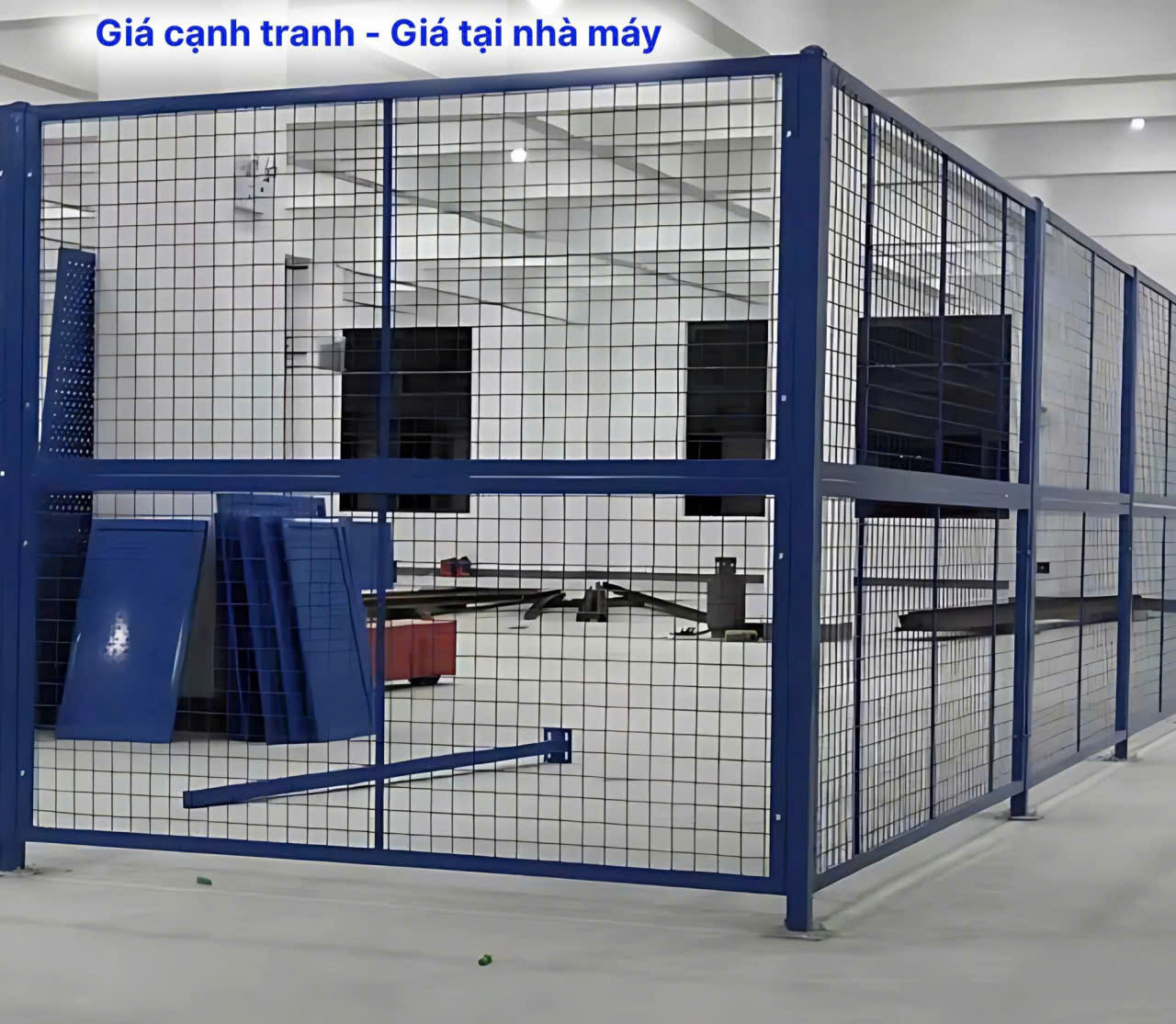 Hàng rào ngăn kho, vách lưới ngăn kho