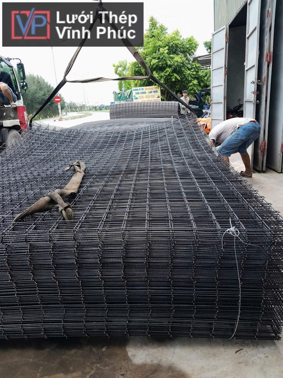 Lưới thép hàn đổ bê tông