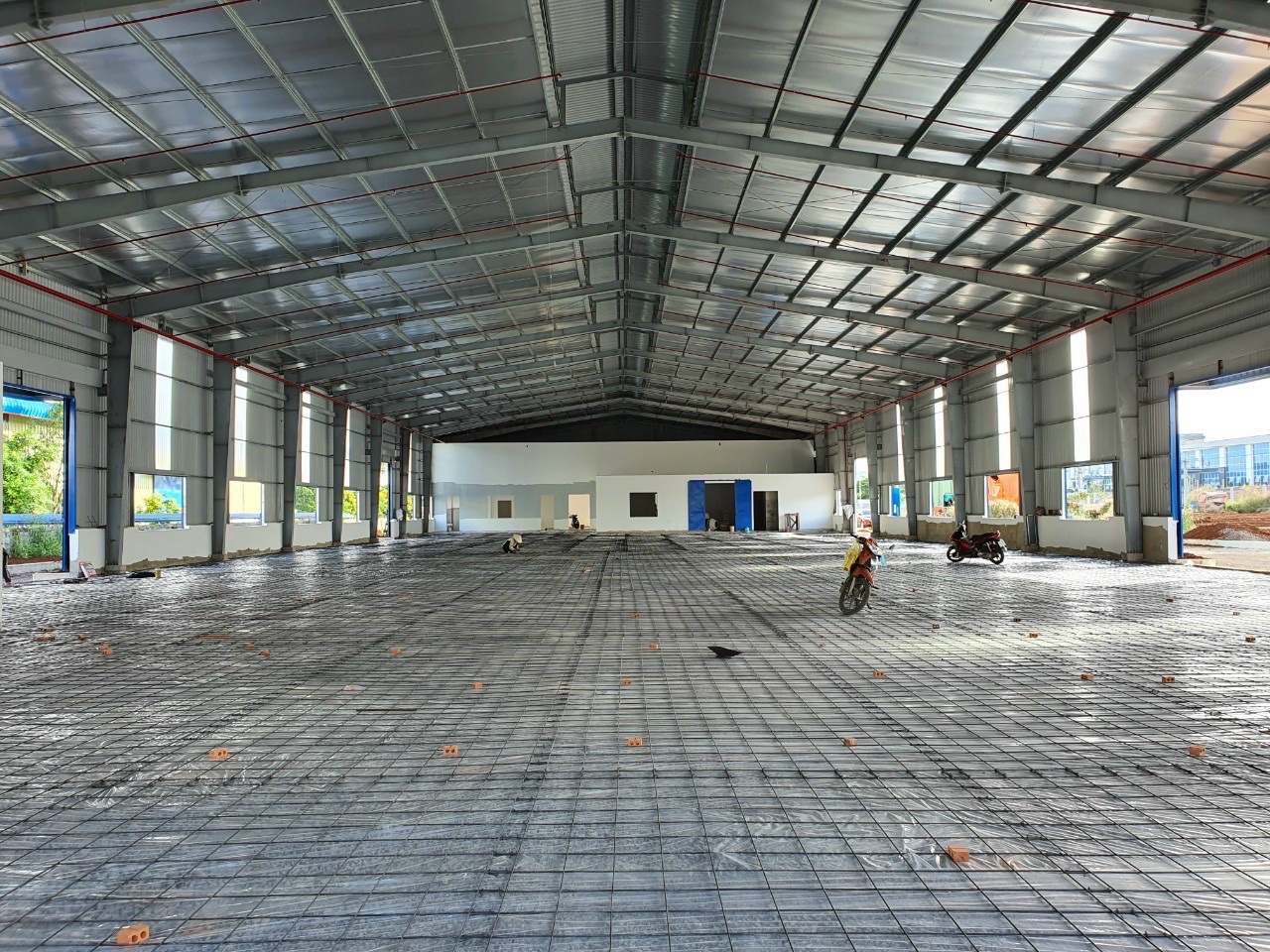 Lưới thép hàn đổ bê tông phi 6