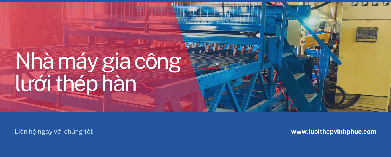 Lưới thép hàn đổ bê tông phi 10