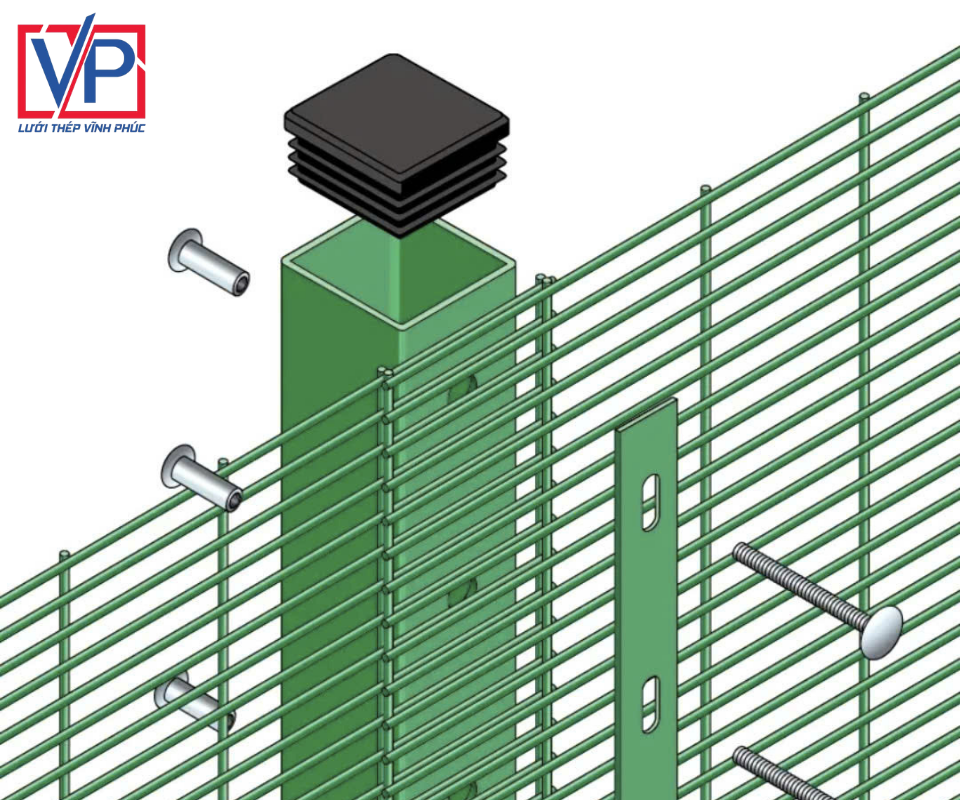 Quy Trình Sử Dụng Lưới Thép Hàn Trong Công Trình